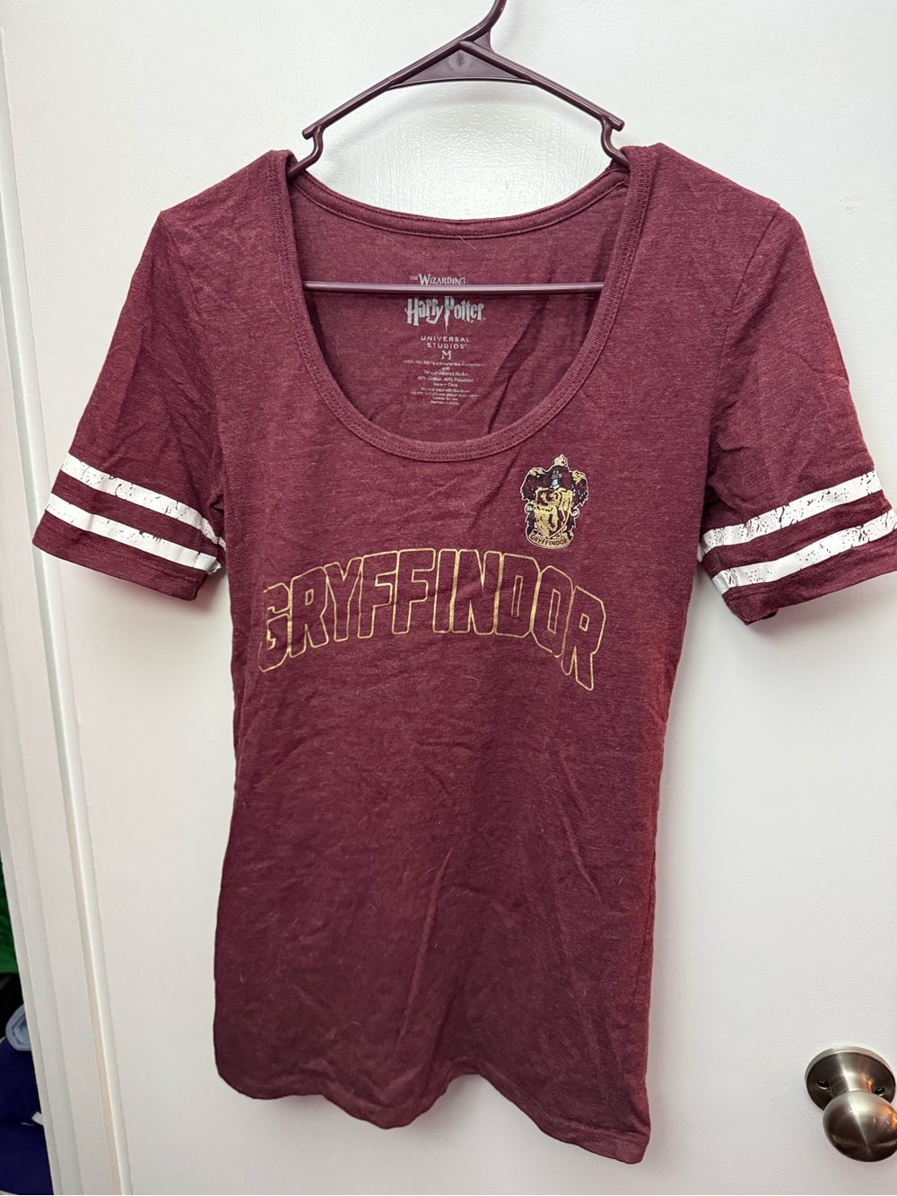 Harry Potter Gryffindor Maroon Tee